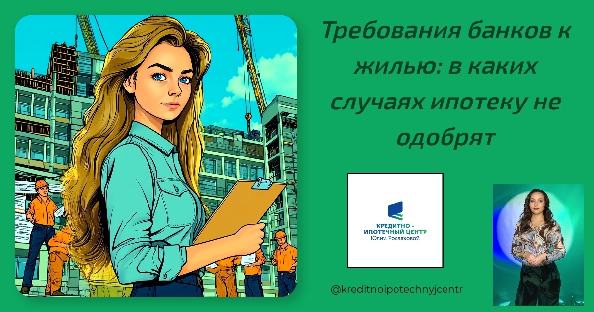    trebovaniya-bankov-k-zhilyu-ipoteka-ne-odobrenna Юлия Сергеевна Рослякова