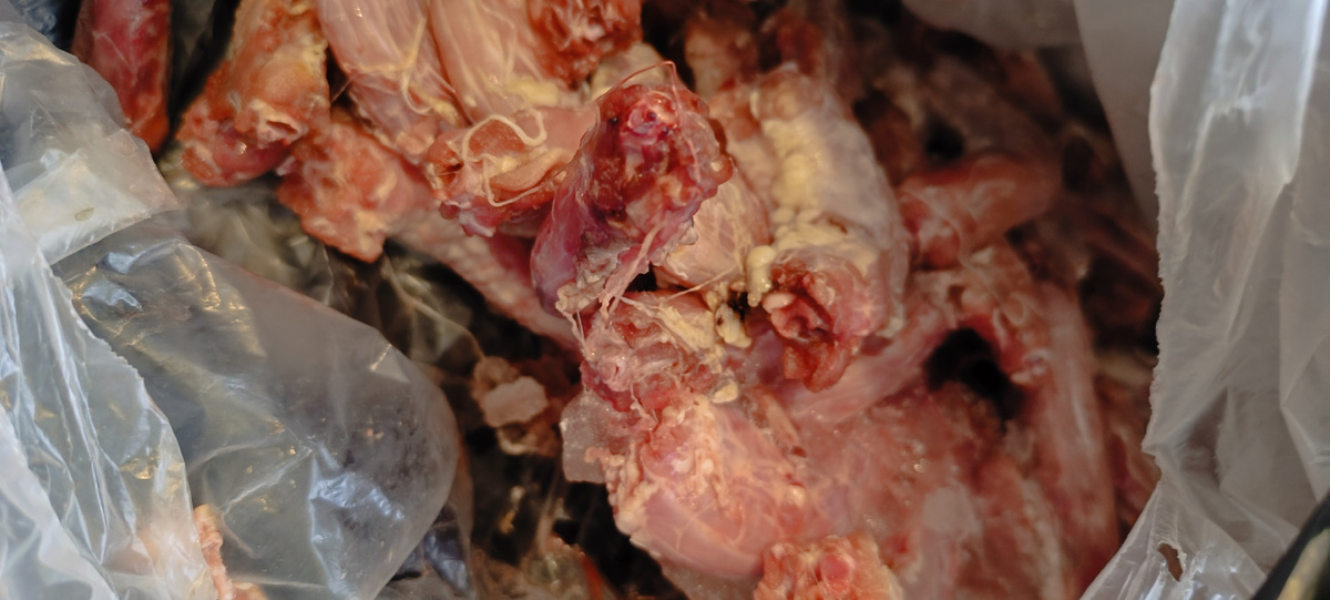 Куриные шейки.