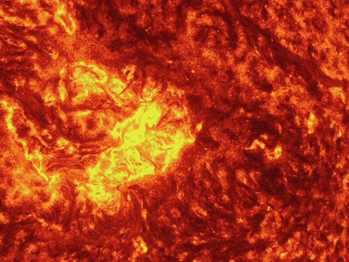    Вспышка на солнце с крупным выбросом плазмы в сторону Земли© Лаборатория солнечной астрономии (XRAS)/Telegram