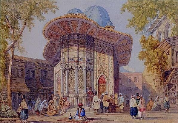 Киоск в Константинополе, 19-й век