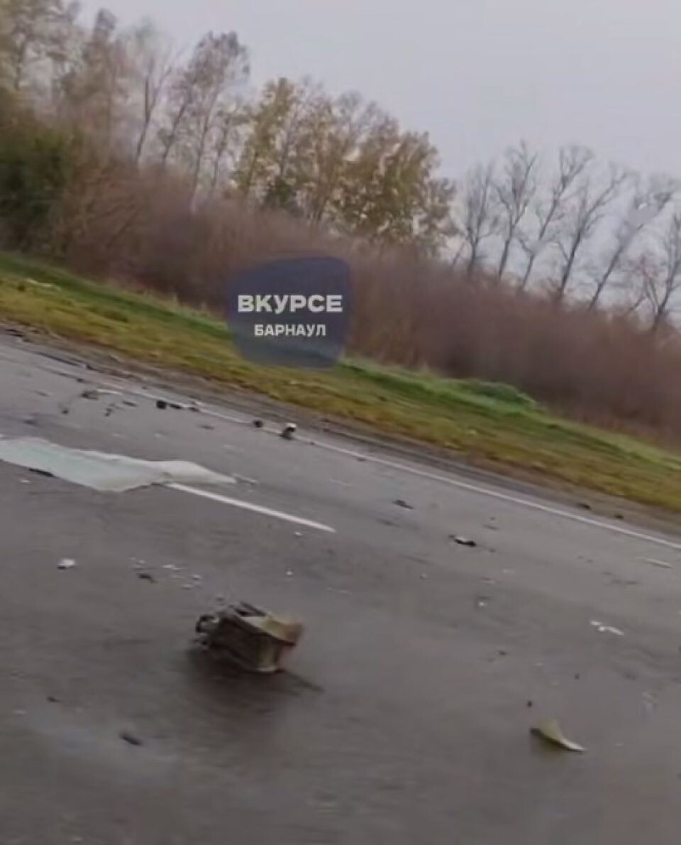    ДТП на трассе А-322, Барнаул. Источник: t.me/vkurse22