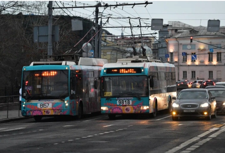 Троллейбусы м7 и м8