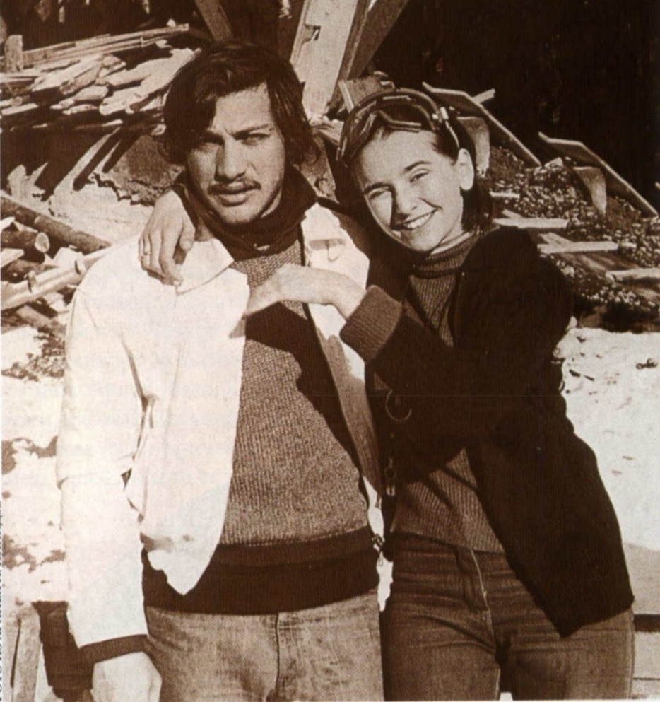 Ия Нинидзе с первым мужем