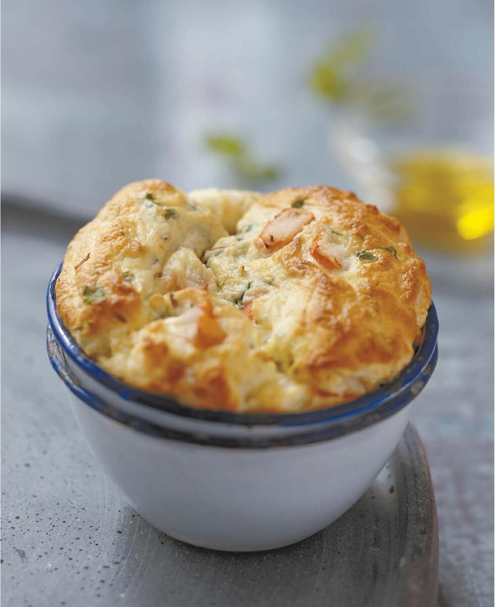 Суфле с креветками. Домашние рецепты.