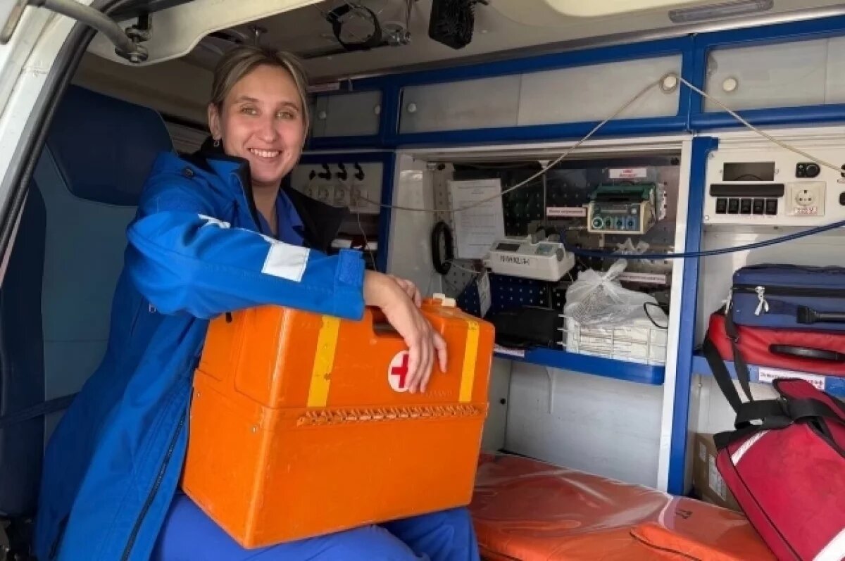    Фельдшер скорой помощи спасла жизнь новорождённому ребёнку в Улан-Удэ