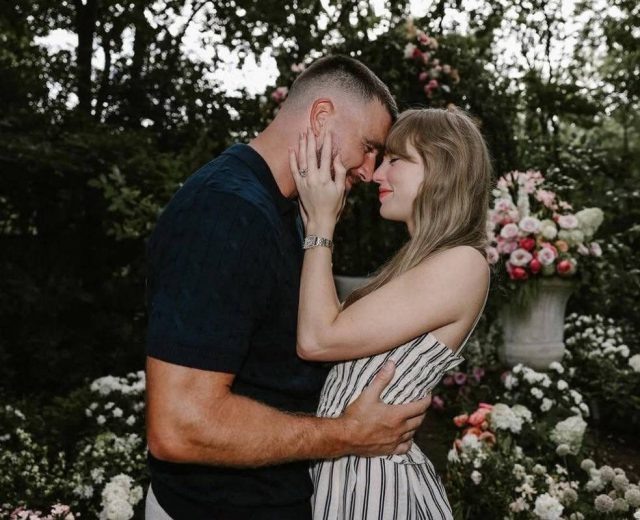    Тейлор Свифт и Трэвис Келси. Фото: социальные сети