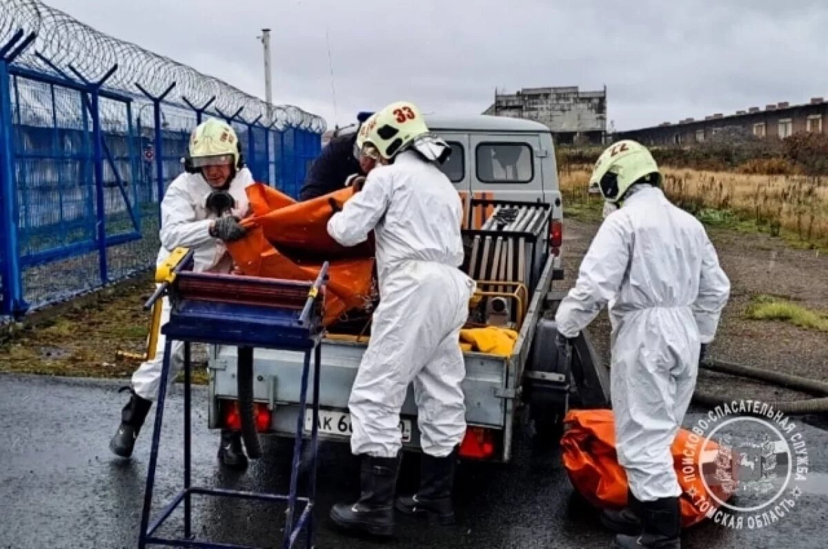    Томские спасатели провели учения по ликвидации разливов нефти