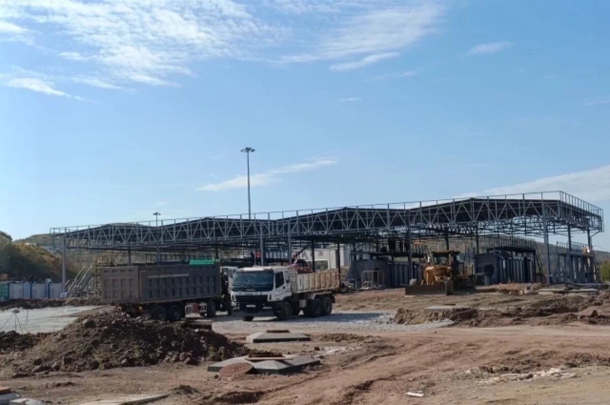    Новый пункт пропуск «Пограничный» для машин откроют в декабре 2025 года