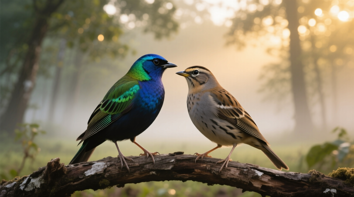    У птиц самцы живут дольше самок