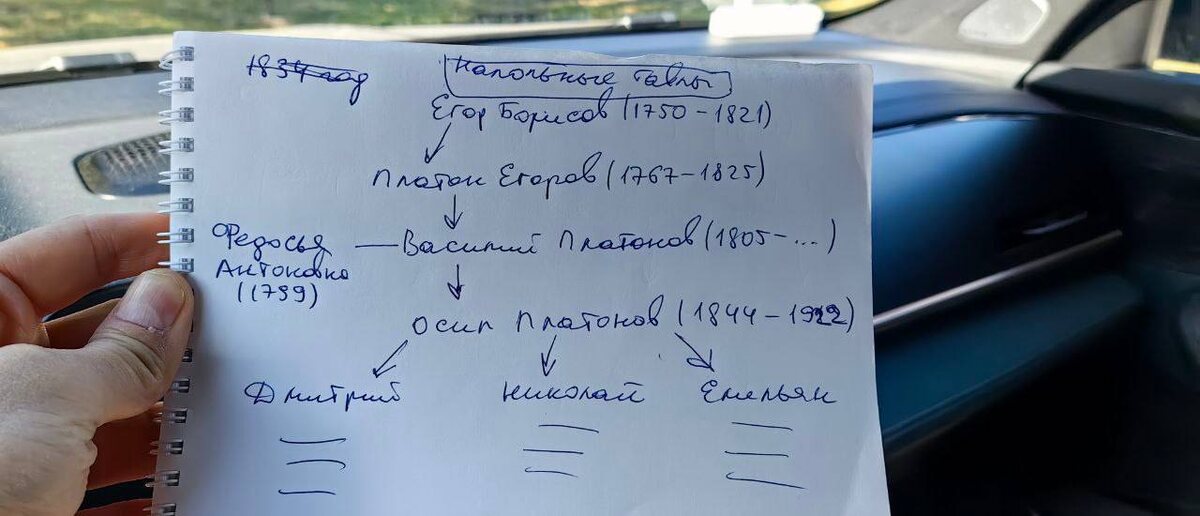 новая ветка в моем родовом дереве 