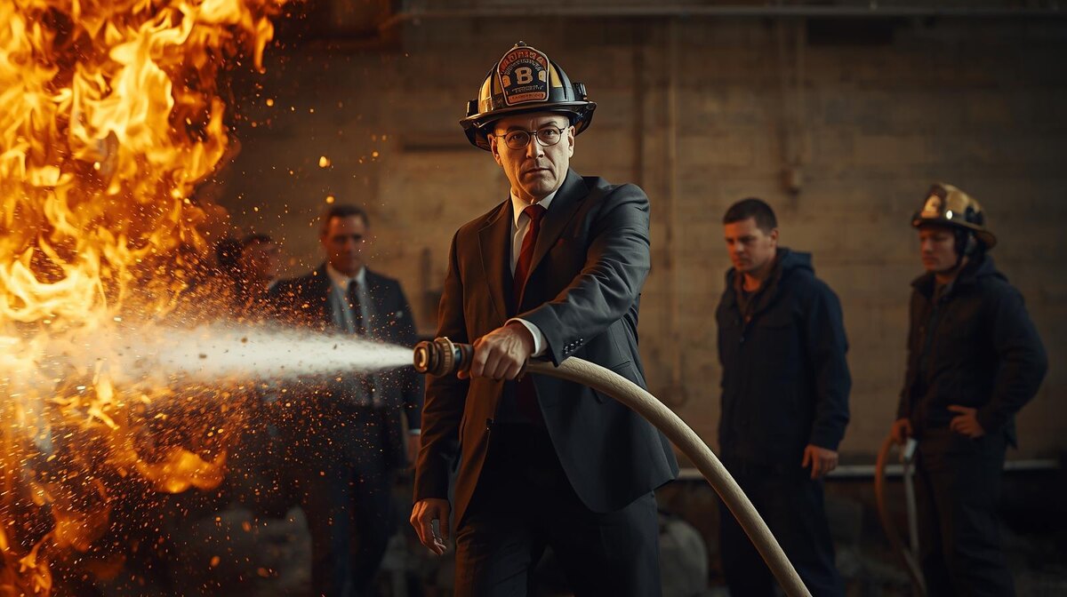 Сильный руководитель не тот, кто знает всё, а тот, кто сохраняет ясность ума тогда, когда другие её теряют