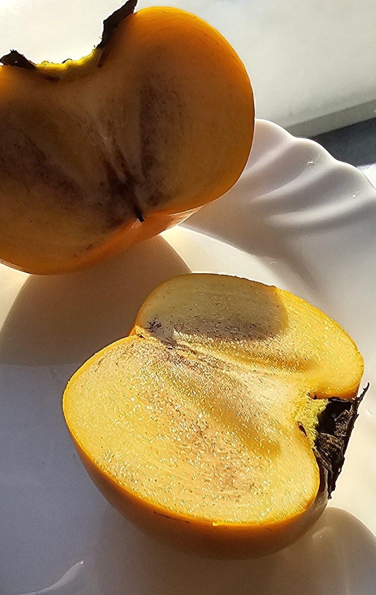 Не вяжущий сорт хурмы, фото автора