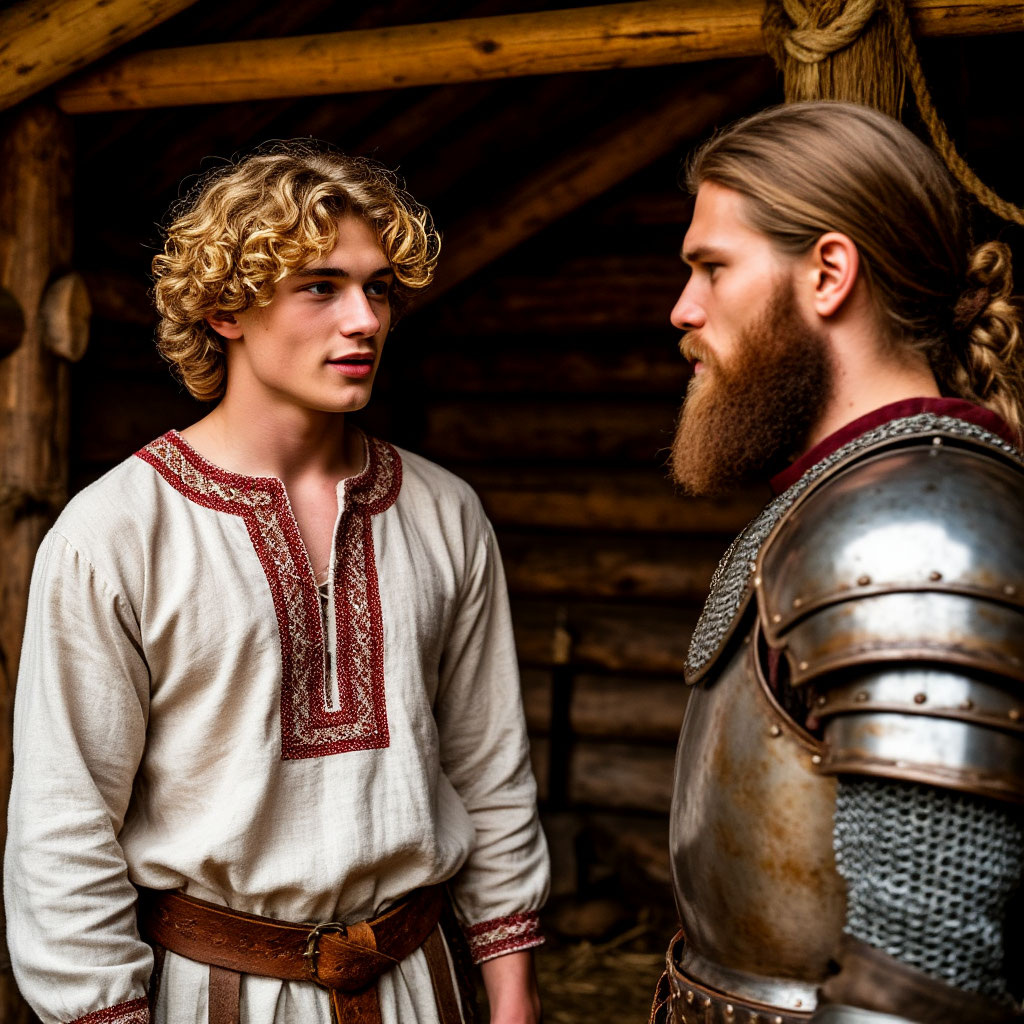 Велимир и Борислав (изображение сгенерировано нейросетью)