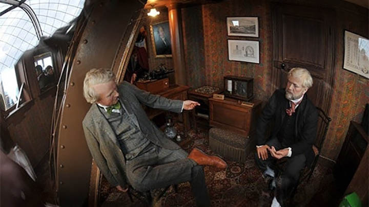    В тайной квартире Эйфеля в наше время открыли музей. Фото: Architectural Digest Photo by: Serge Melki