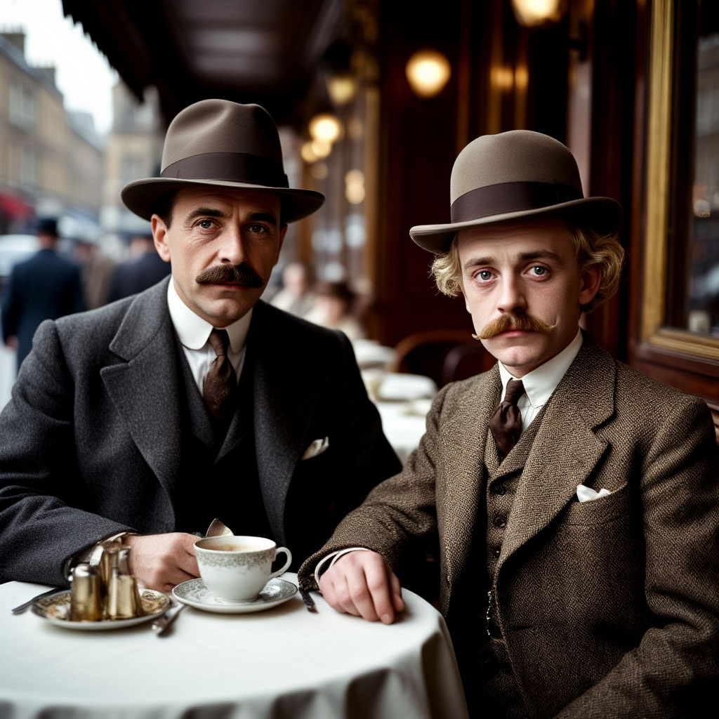 Кернан, хорошо одетый, с несколько хвастливым и самоуверенным видом, сел напротив маленького сыщика, обладавшего светлыми, выцветшими льняными усиками и косыми глазами и одетого в шевиотовый костюм из магазина готового платья.