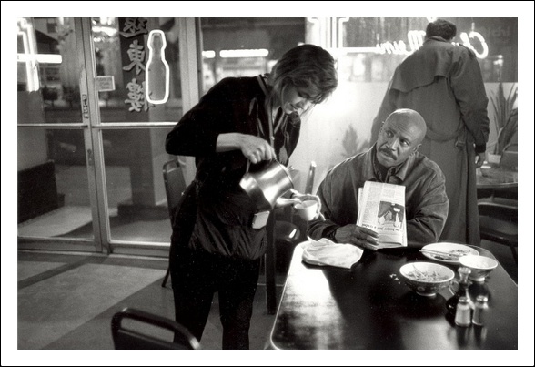 С Луисом Госсетом-мл. в телефильме «Хранитель города» (1991)