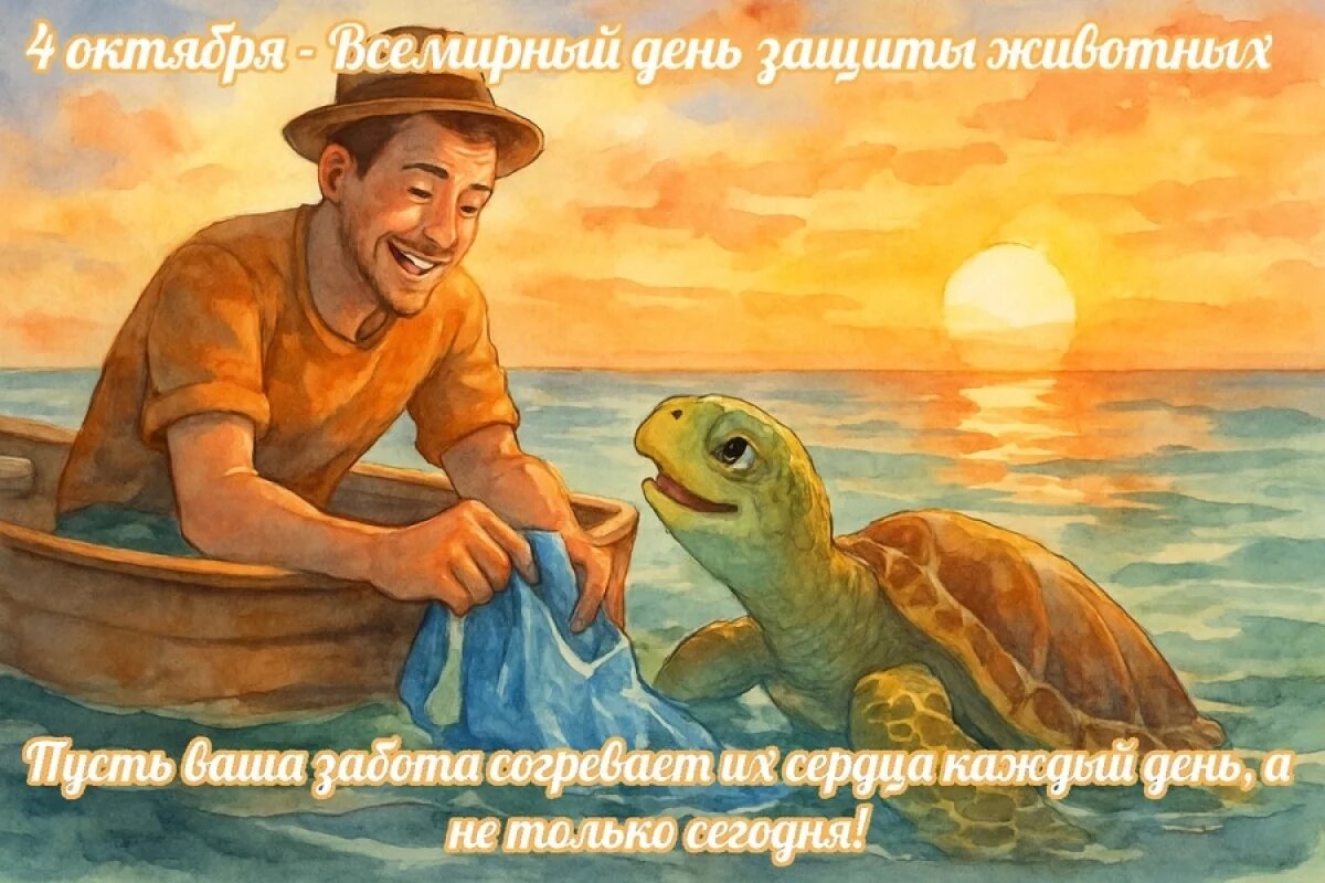    Открытки к Всемирному дню защиты животных