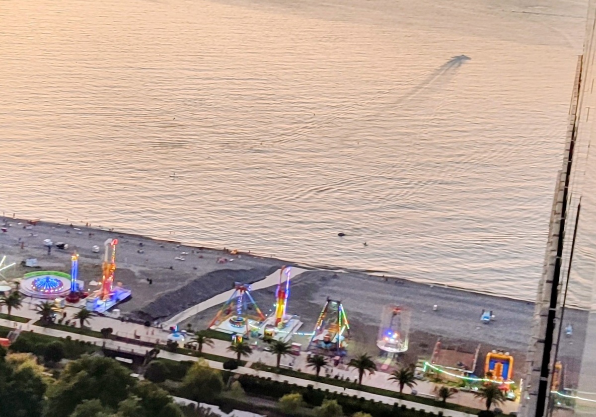 Вид из окна нашего номера