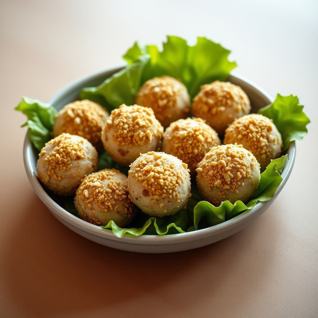 шарики из печени трески