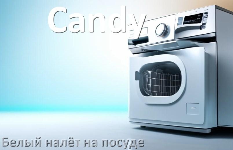 
Почему после посудомоечной машины Candy остаётся белый налёт на посуде