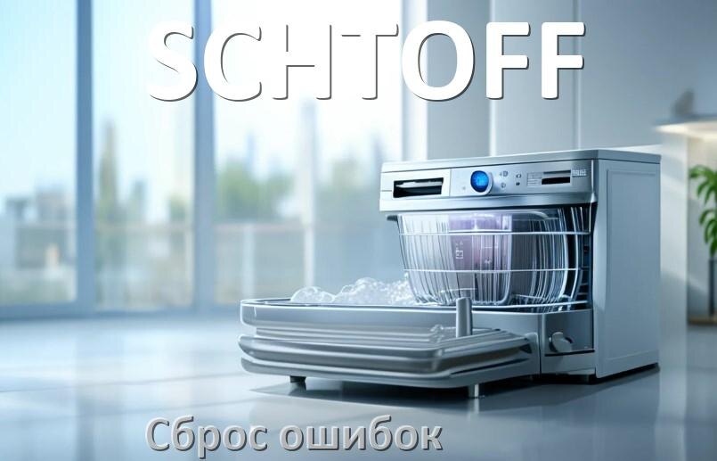 
Как на посудомоечной машине SCHTOFF исправить ошибку и сбросить коды E15, E4, E3, E1, E4, E2