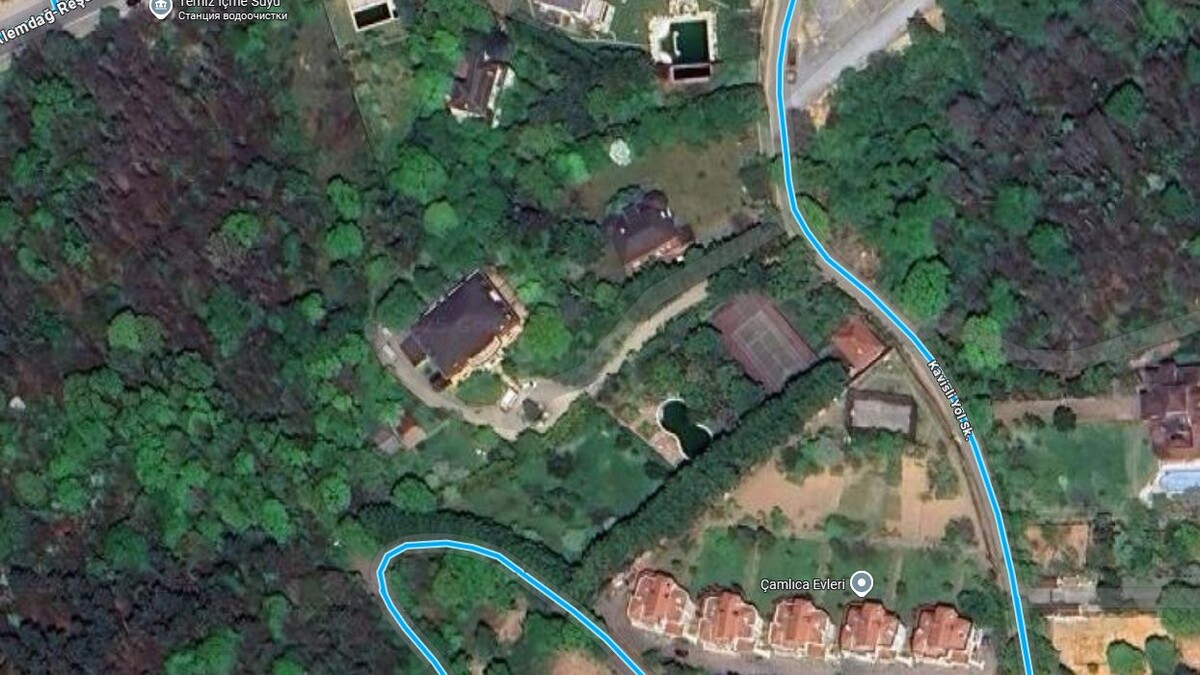 Дом на карте. Google карты.