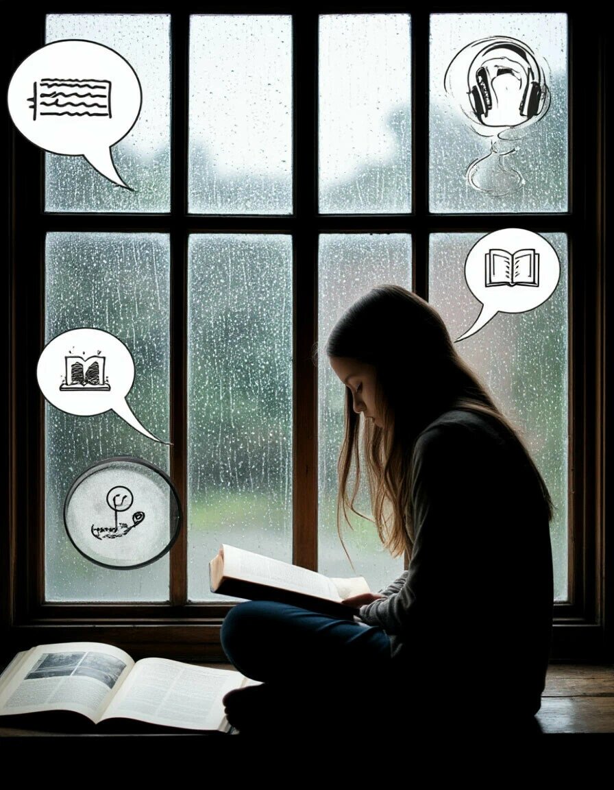 Одна картинка породила целых 5 тем для постов!