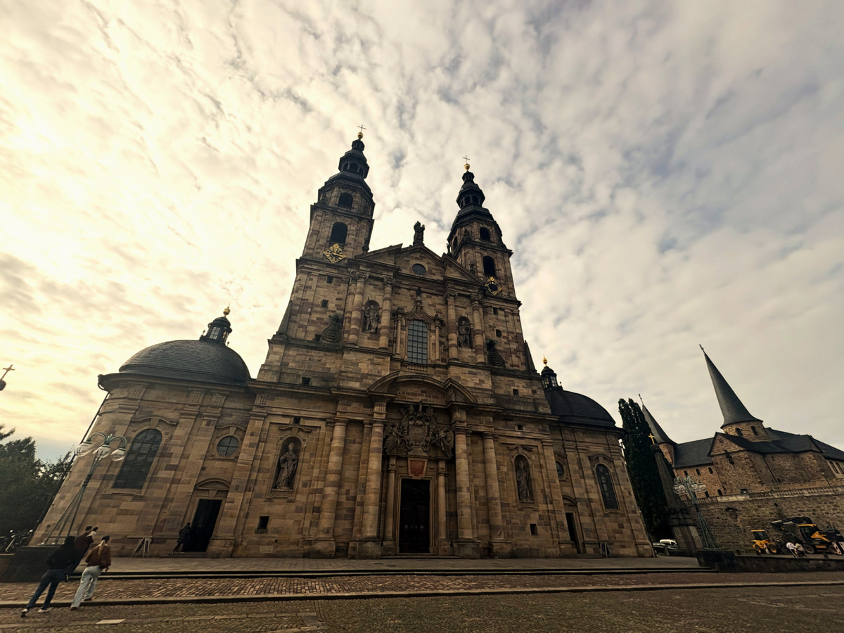 Кафедральный Собор Святого Сальватора. Начало строительства - апрель 1704 года. Фото автора.