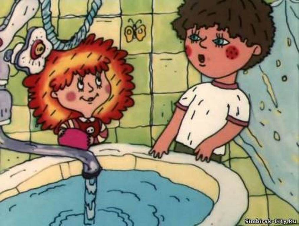 Мультфильм "Сестрички-привычки" 1989 год.