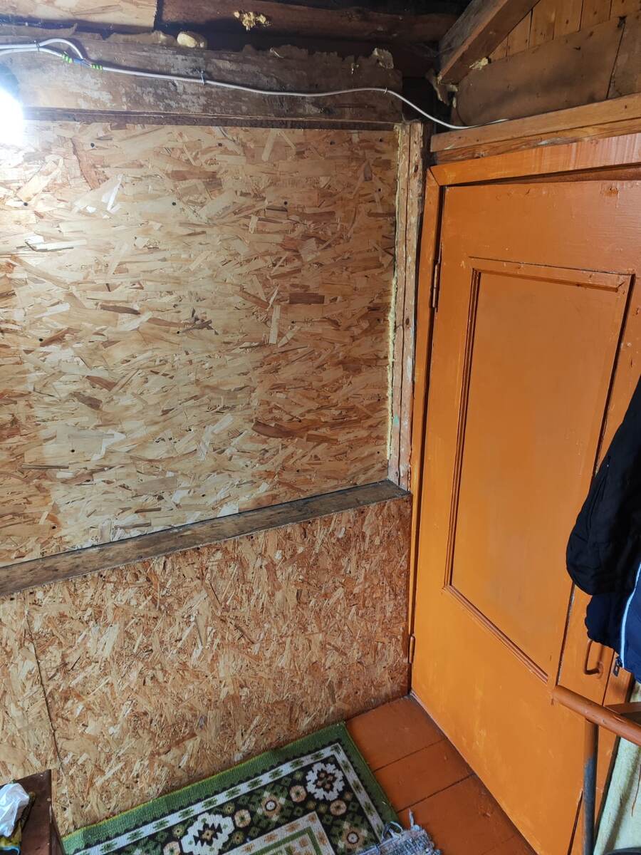 холодный коридорчик при входе в дом