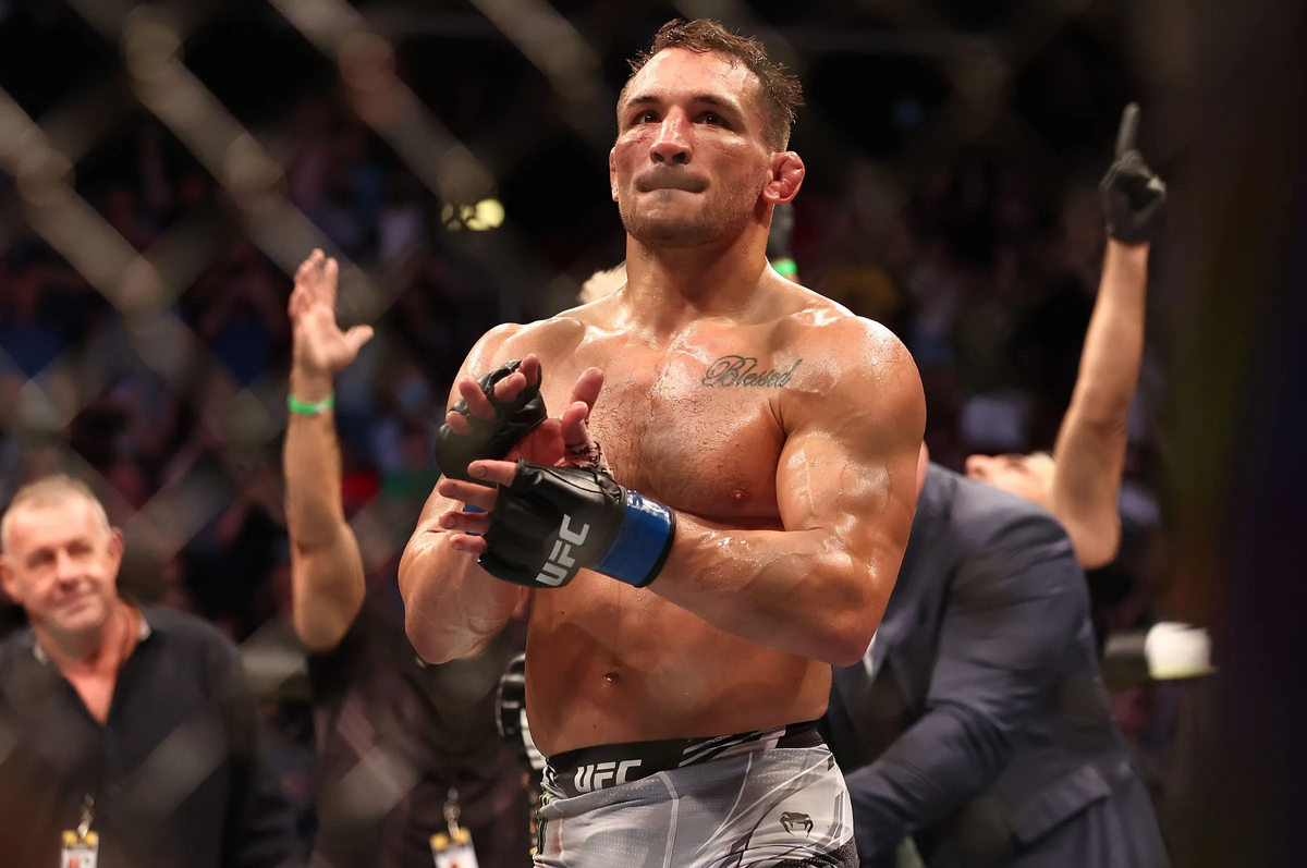 Чендлер на UFC 262, после поражение Чарльзу Оливейре