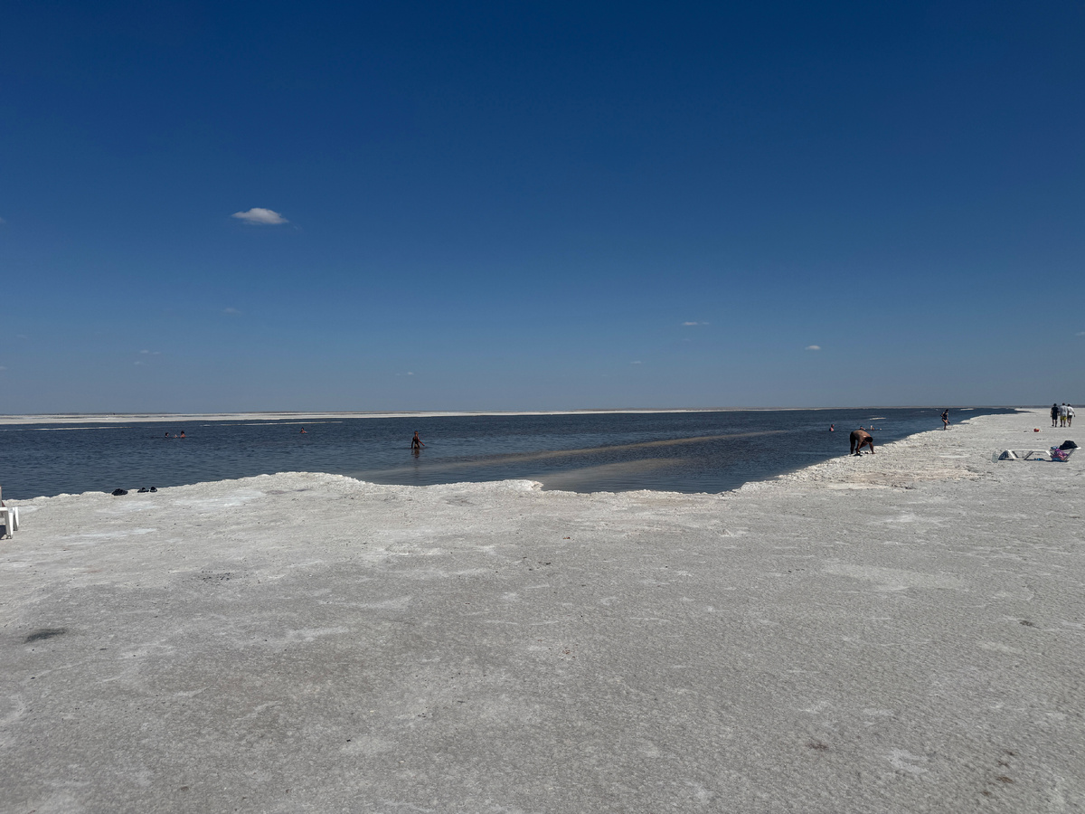 Выломы на озере.