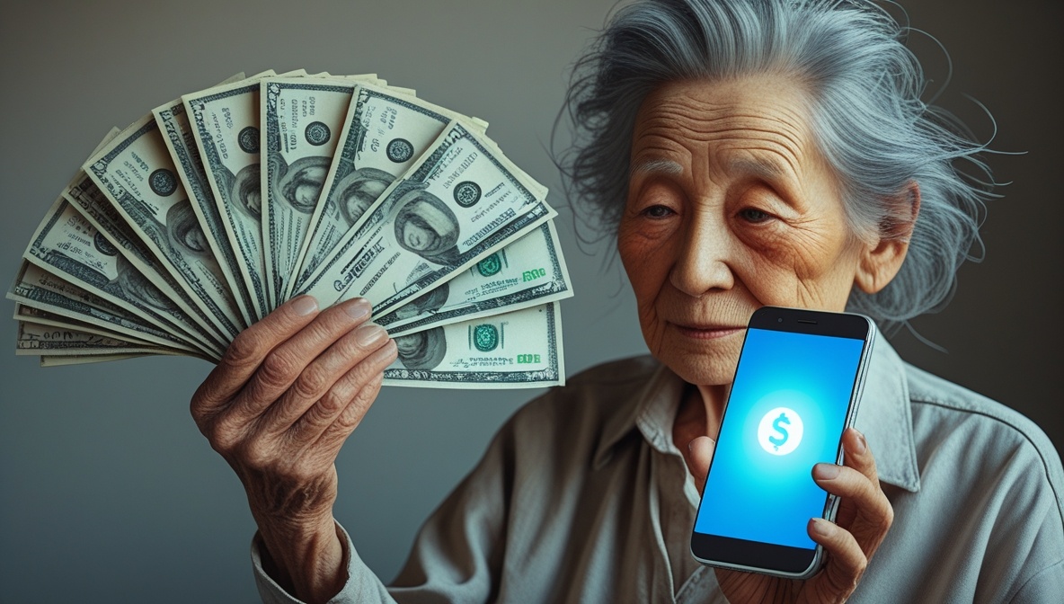 Сравнение прошлого и будущего — поколение, держащее в руках два мира.