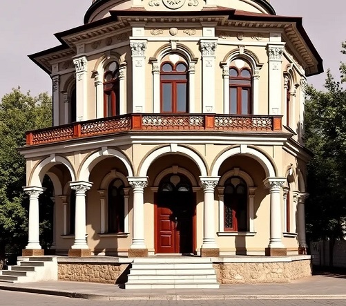 Здание в русско-византийском стиле