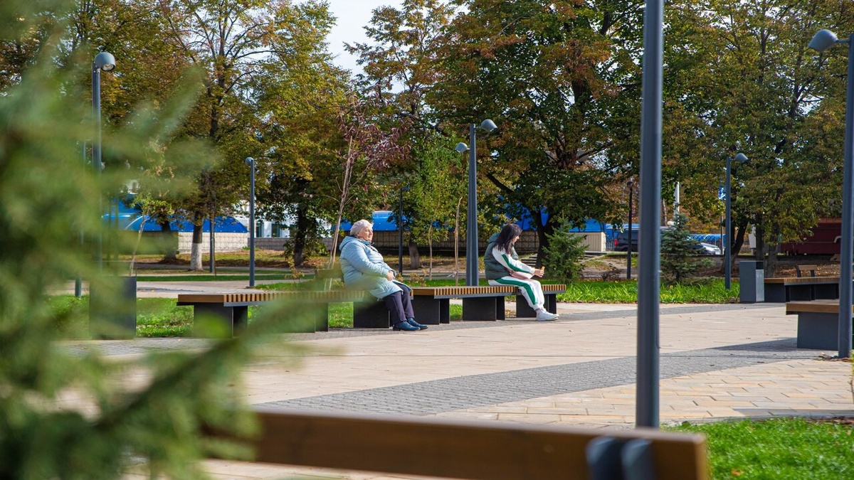    Сквер на улице Гагарина в Курске: перезагрузка