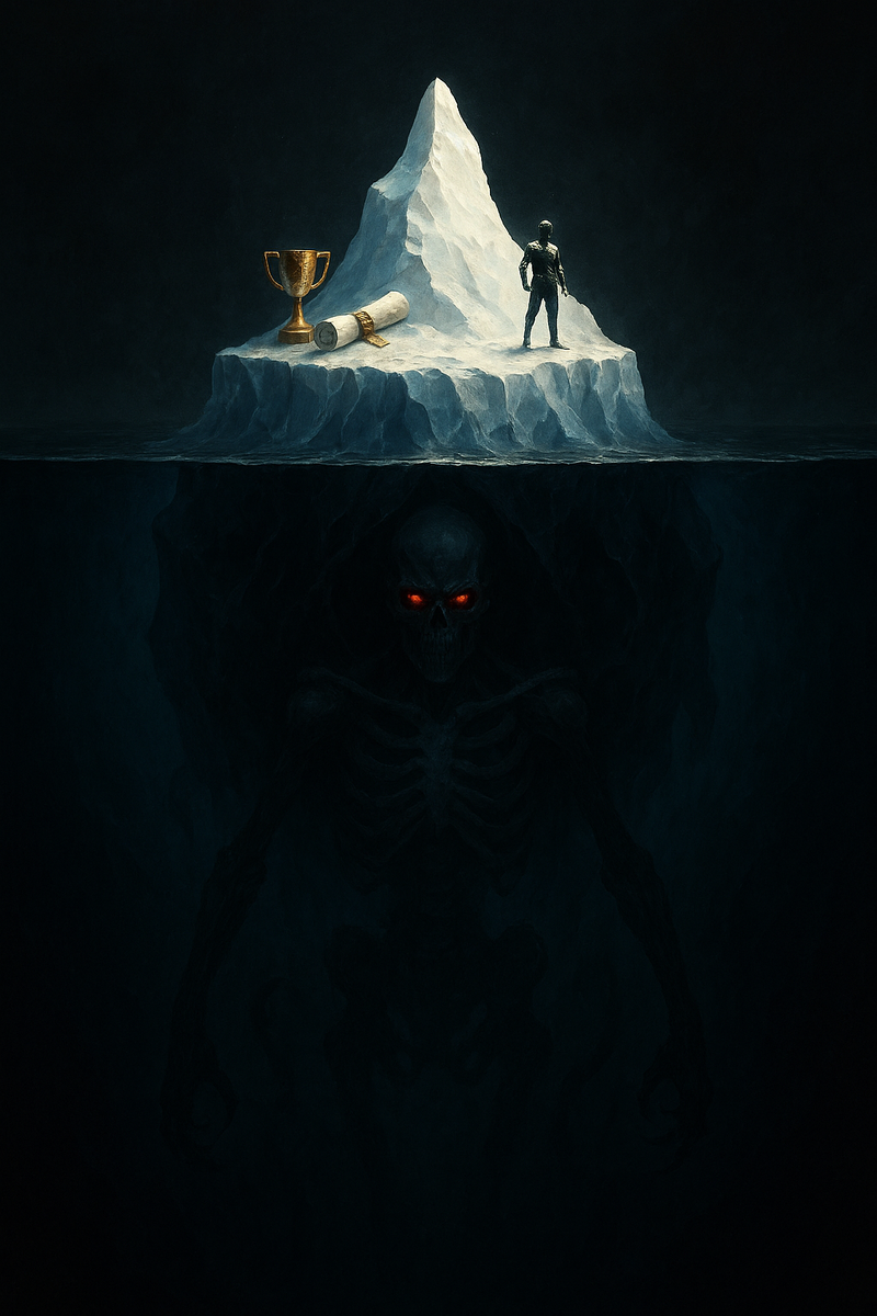 За вашими 10% видимого успеха прячется 90% ледяного страха. Вот почему вы до сих пор не верите себе.