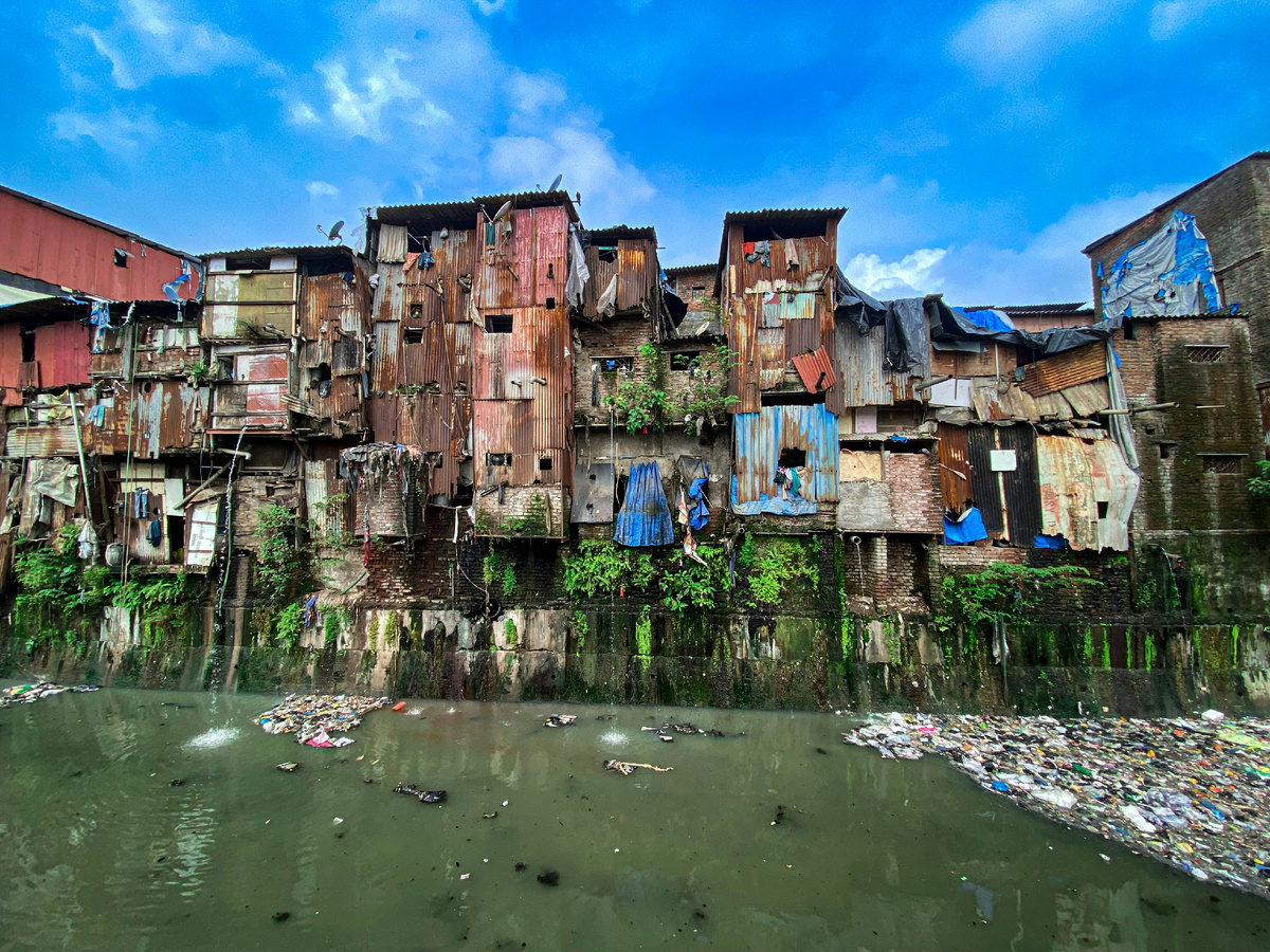 Дхарави, Мумбаи, Индия. Автор фото vinay manda на Unsplash