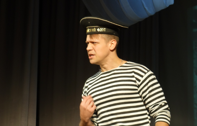 Фото с репетиции "Аристократка" М. Зощенко