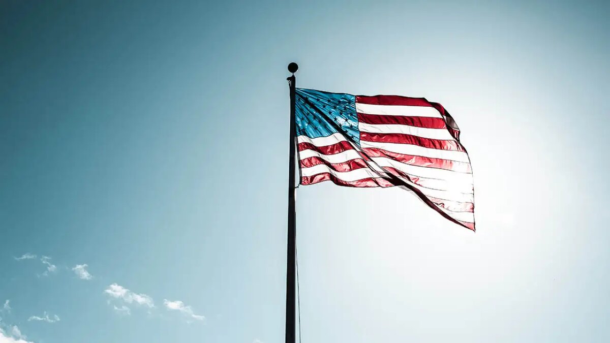    Флаг США.