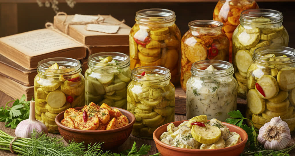 Урожай кабачков побил все рекорды! ТОП 7 рецептов кабачков для заготовки на зиму