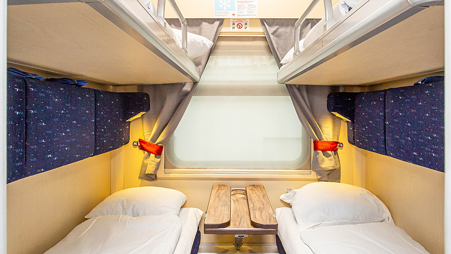 Купейные вагоны. Источник фото: официальный сайт РЖД. Доступ по ссылке: https://www.rzd.ru/ru/10419/page/103290?id=19233