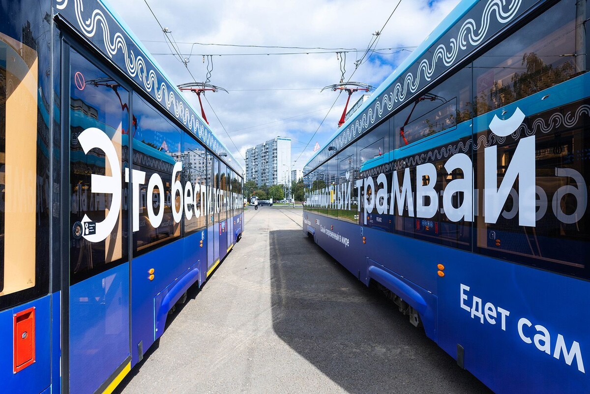    В России запущен первый беспилотный трамвай с автоматизированным управлением стрелками