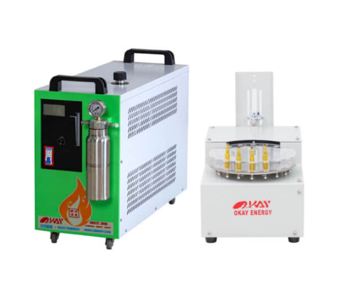 Комплек КВГ OH400 и автоматический запайщик Okay Energy.