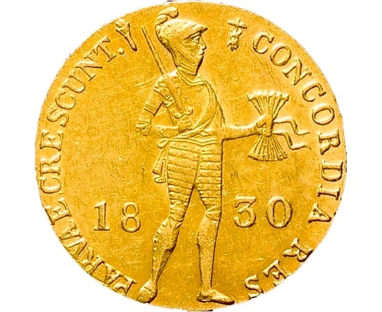 дукат сверху виден кадуций