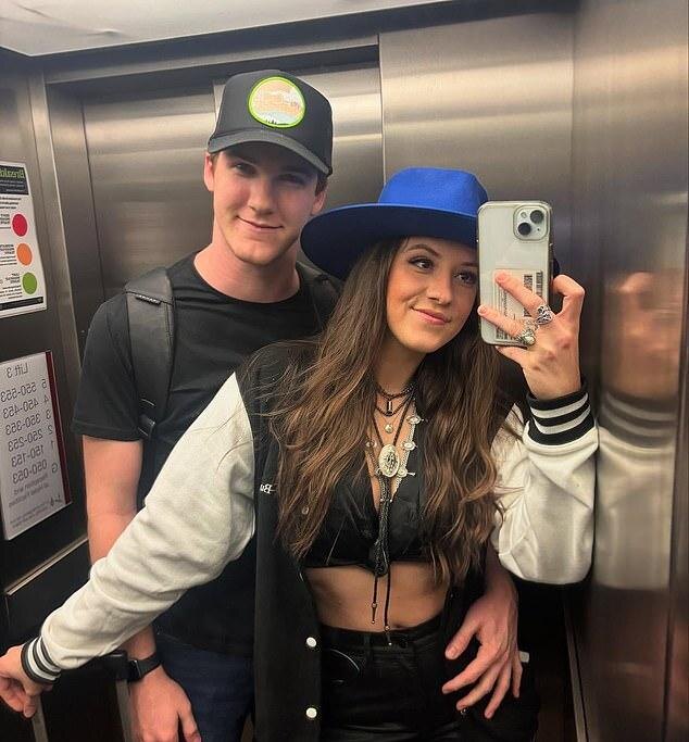 Гитаристка Кита Урбана Мэгги Бау со своим парнем Кэмероном Коли, с которым она, по слухам, недавно рассталась