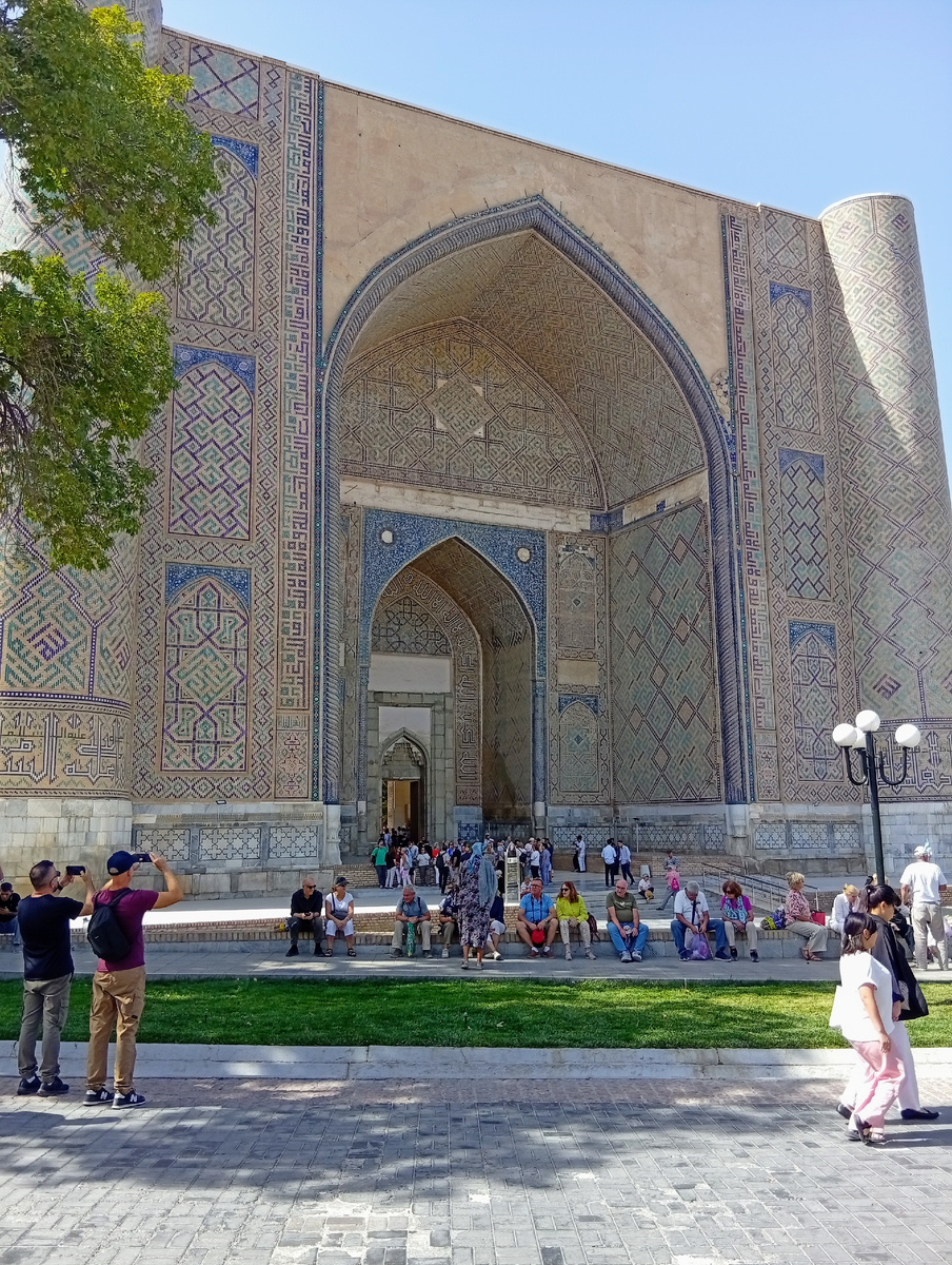 Портал мечети Биби-Ханым. Фото из личного архива автора.