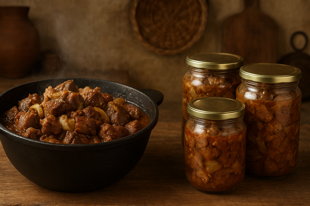 Тушёнка по-узбекски — это мясо, приготовленное в казане с пряностями и луком, которое сохраняет сочность и аромат надолго. В статье рассказывается, как её готовят, какие специи используют и в каких блюдах она идеально подходит.
