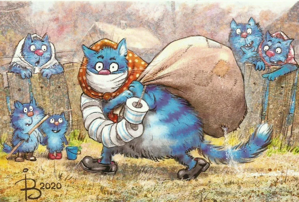 очаровательные коты Рины Зенюк