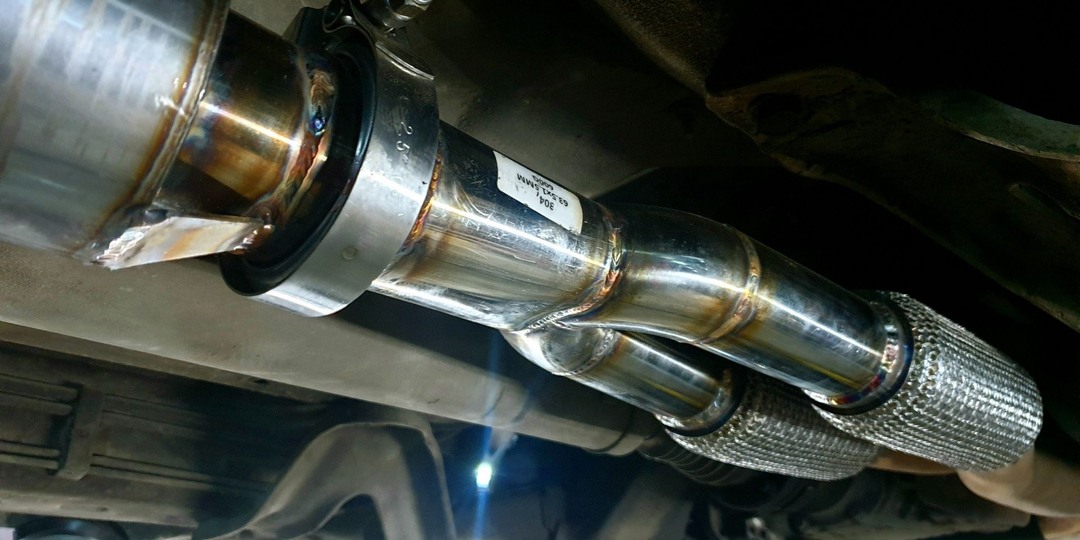 Ремонт и замена выхлопной системы: глушитель, катализатор, гофра