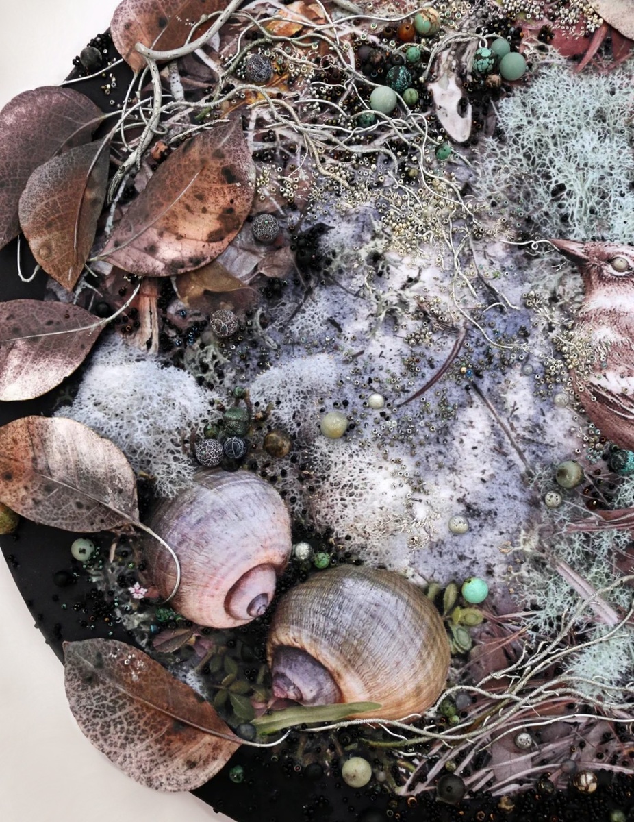 Эми Гросс, фрагмент полотна, источник amygross.com